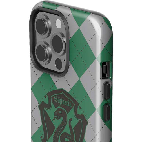 Wizarding World Harry Potter Slytherin Crest iPhone 15 Pro Impact Case